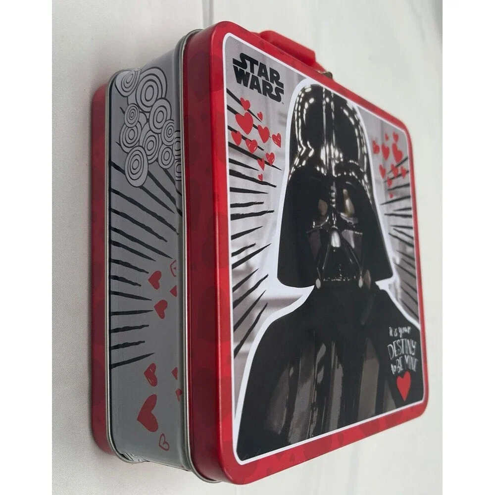 Star Wars Darth Vadar Valentines Day Tin Small Lunch Box  by Tin Box Co.